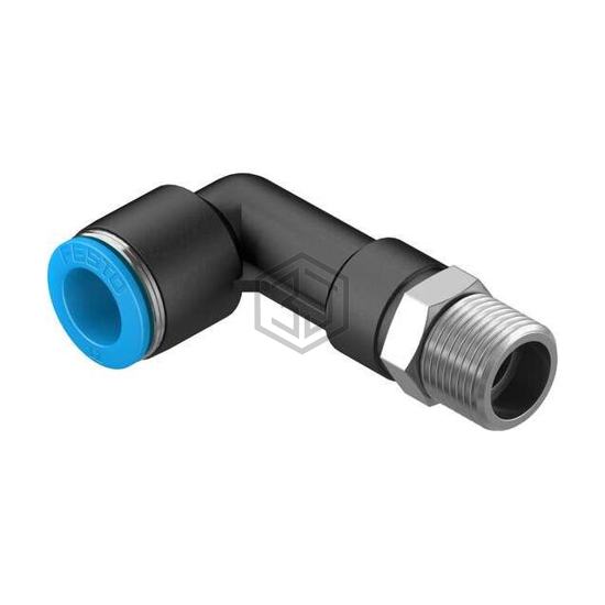 QSLL-3/8-12 - Festo Corporation - Pneumatics, Hydraulics - Fittings, Couplings, and Distributors