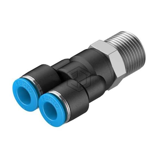 QSY-3/8-8 - Festo Corporation - Pneumatics, Hydraulics - Fittings, Couplings, and Distributors
