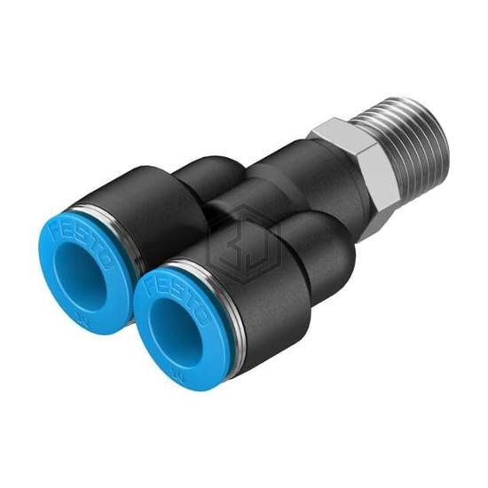 QSY-1/4-10 - Festo Corporation - Pneumatics, Hydraulics - Fittings, Couplings, and Distributors