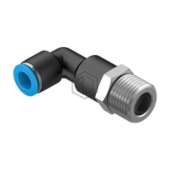 QSLL-1/2-10 - Festo Corporation - Pneumatics, Hydraulics - Fittings, Couplings, and Distributors