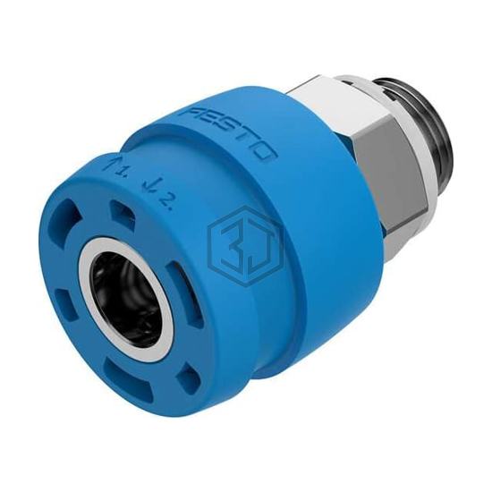 NPHS-D6-P-G38 - Festo Corporation - Pneumatics, Hydraulics - Fittings, Couplings, and Distributors