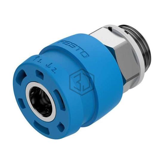 NPHS-D6-P-G12 - Festo Corporation - Pneumatics, Hydraulics - Fittings, Couplings, and Distributors