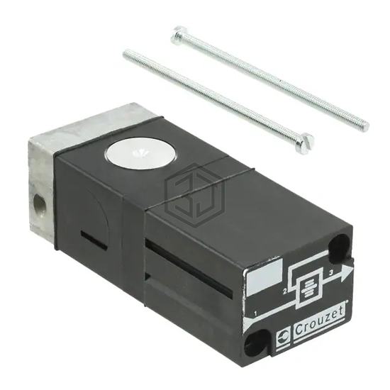 81580101 - Crouzet - Pneumatics, Hydraulics - Valves and Control