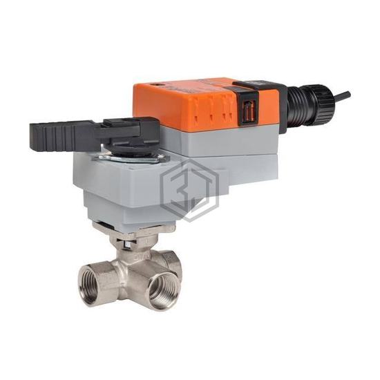 B325L+LRX24-MFT - Belimo - Pneumatics, Hydraulics - Valves and Control