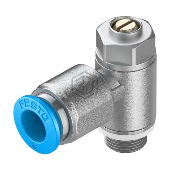 GRLZ-1/8-QS-8-D - Festo Corporation - Pneumatics, Hydraulics - Valves and Control