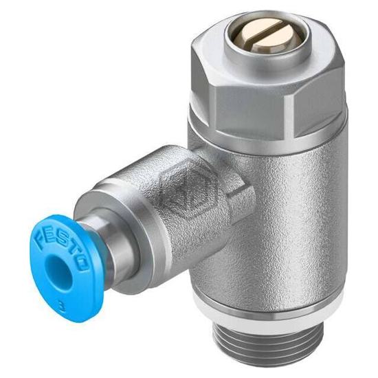 GRLA-1/8-QS-3-D - Festo Corporation - Pneumatics, Hydraulics - Valves and Control
