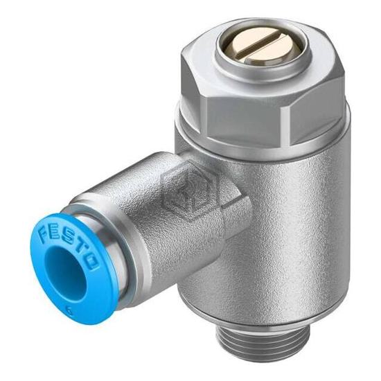 GRLA-1/8-QS-6-MF-D - Festo Corporation - Pneumatics, Hydraulics - Valves and Control