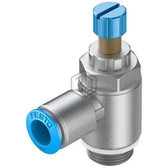 GRLA-1/2-QS-12-RS-D - Festo Corporation - Pneumatics, Hydraulics - Valves and Control
