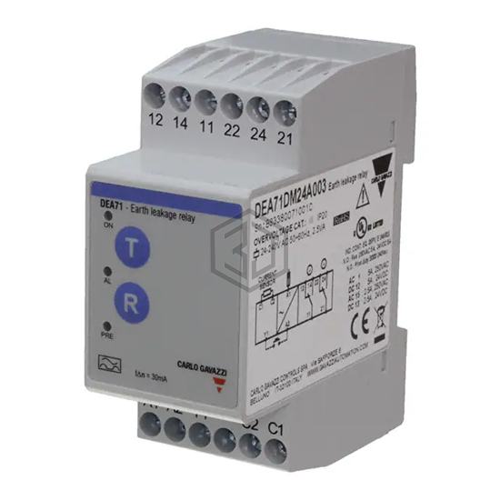 DEA71DM24A003 - Carlo Gavazzi Inc. - Protection Relays & Systems