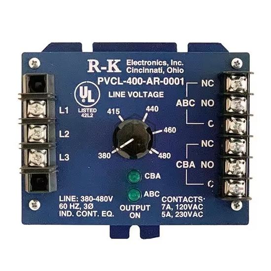 PVCL-100-AR - R-K Electronics, Inc. - Protection Relays & Systems