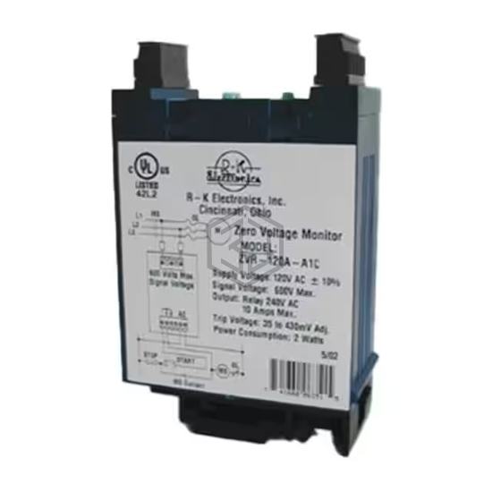 ZVR-240A-A2A - R-K Electronics, Inc. - Protection Relays & Systems