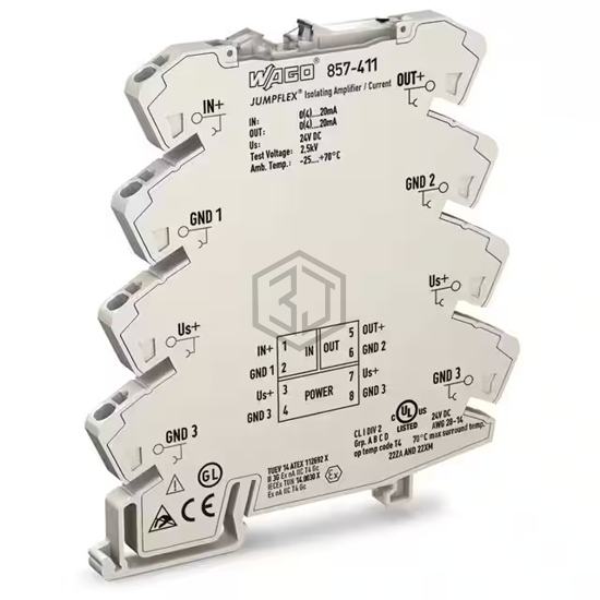 857-411 - WAGO Corporation - Signal Conditioners and Isolators