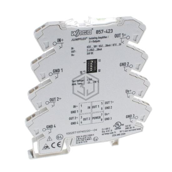 857-423 - WAGO Corporation - Signal Conditioners and Isolators