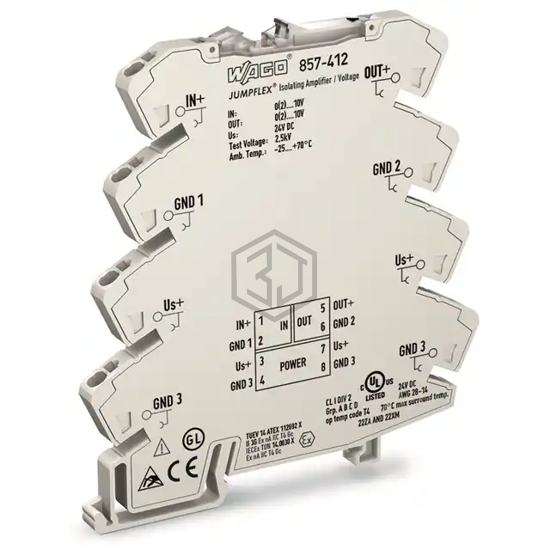 857-412 - WAGO Corporation - Signal Conditioners and Isolators