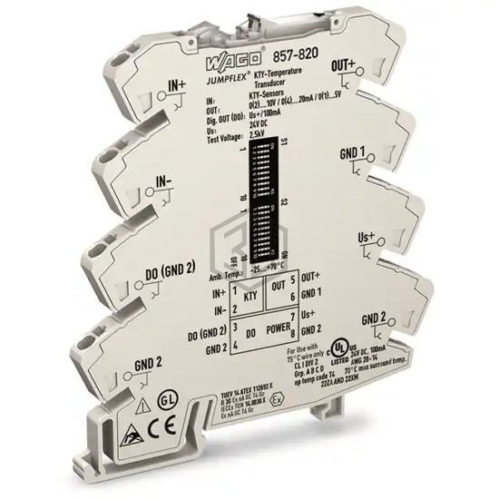 857-820 - WAGO Corporation - Signal Conditioners and Isolators