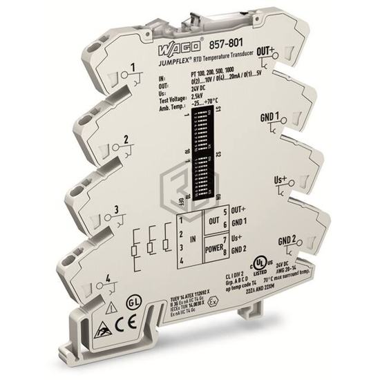 857-801 - WAGO Corporation - Signal Conditioners and Isolators