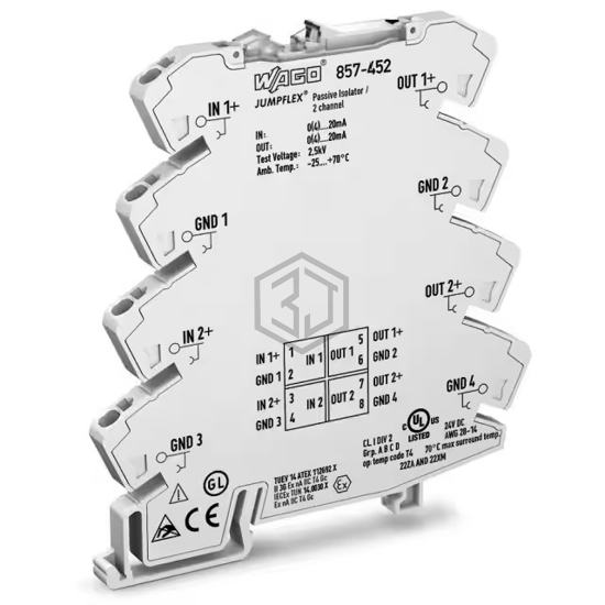 857-452 - WAGO Corporation - Signal Conditioners and Isolators