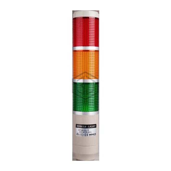 MT5B3CL-RYG - Menics - Stackable Tower Lighting, Beacons, and Components