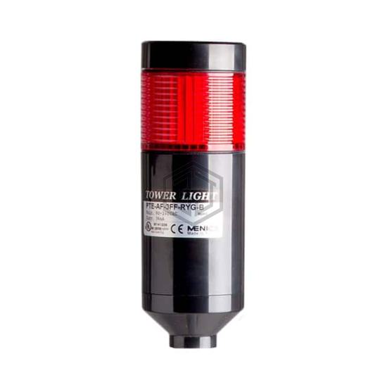 PTE-A-1FF-R-B - Menics - Stackable Tower Lighting, Beacons, and Components