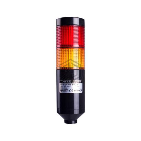PTE-TF-2FF-RY-B - Menics - Stackable Tower Lighting, Beacons, and Components