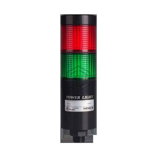 PTE-TCF-2FF-RG-B - Menics - Stackable Tower Lighting, Beacons, and Components