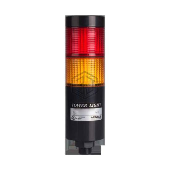 PTE-SCF-202-RY-B - Menics - Stackable Tower Lighting, Beacons, and Components