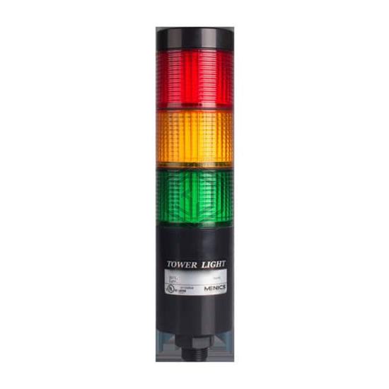 PTE-TC-302-RYG-B - Menics - Stackable Tower Lighting, Beacons, and Components