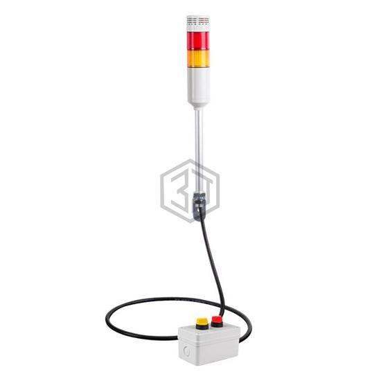 ATESR-10-RY-B - Menics - Stackable Tower Lighting, Beacons, and Components