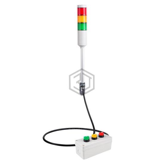 ATESR-10-RYG - Menics - Stackable Tower Lighting, Beacons, and Components