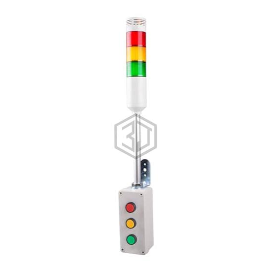 ATEP-RYG-B - Menics - Stackable Tower Lighting, Beacons, and Components