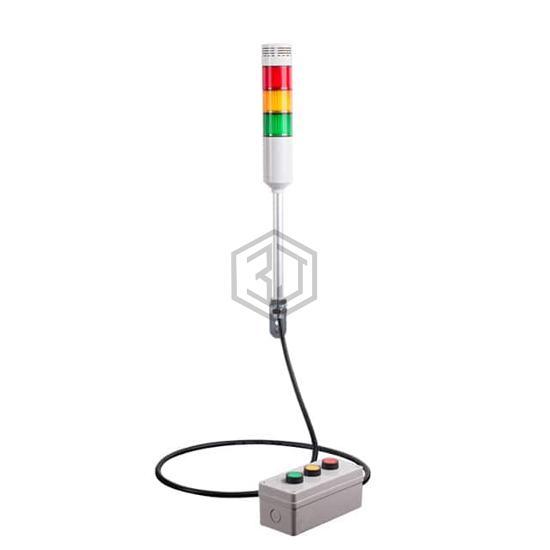 ATEPR-10-RYG-B - Menics - Stackable Tower Lighting, Beacons, and Components