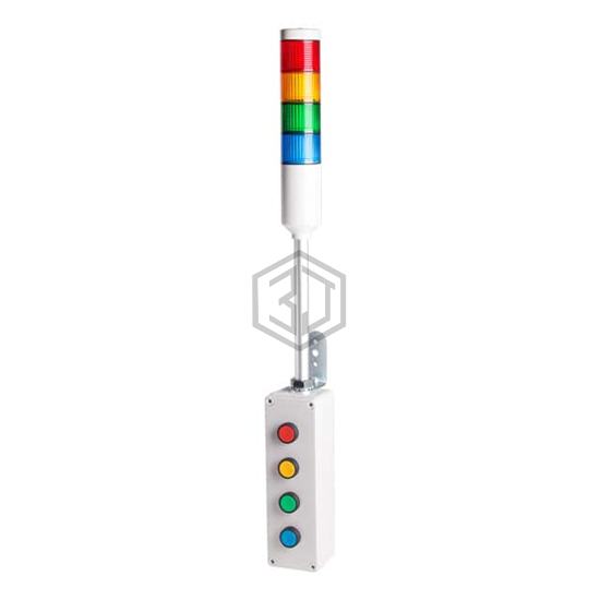ATEP-RYGB - Menics - Stackable Tower Lighting, Beacons, and Components