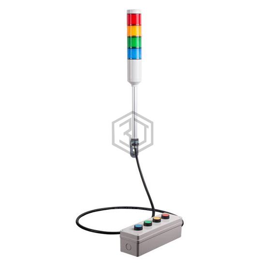 ATEPR-10-RYGB - Menics - Stackable Tower Lighting, Beacons, and Components