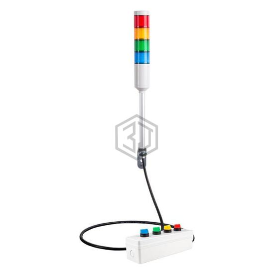 ATESR-10-RYGB - Menics - Stackable Tower Lighting, Beacons, and Components