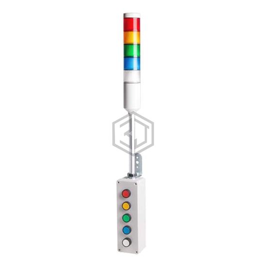 ATEP-RYGBC - Menics - Stackable Tower Lighting, Beacons, and Components