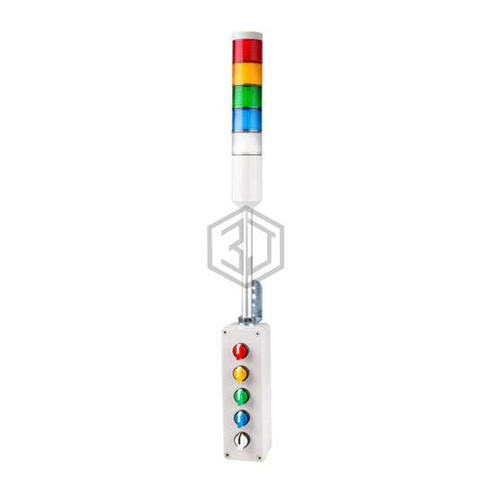 ATES-RYGBC - Menics - Stackable Tower Lighting, Beacons, and Components