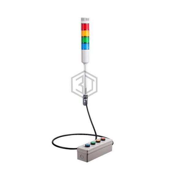 ATEPR-15-RYGB-B - Menics - Stackable Tower Lighting, Beacons, and Components