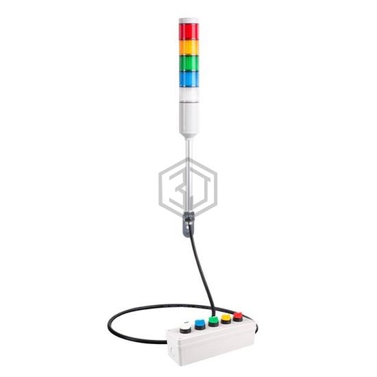 ATESR-10-RYGBC - Menics - Stackable Tower Lighting, Beacons, and Components