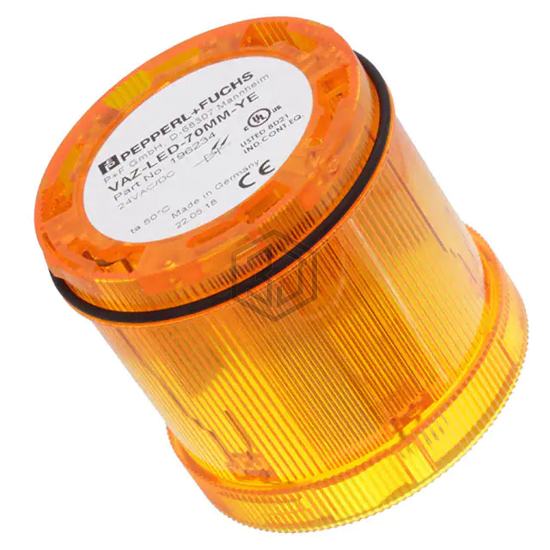 VAZ-LED-70MM-YE - Pepperl+Fuchs, Inc. - Stackable Tower Lighting, Beacons, and Components