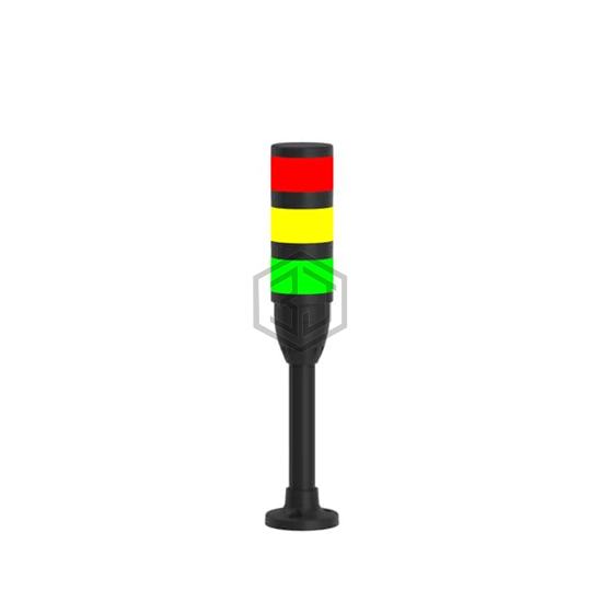 TL50GYR-300A-F12-3 - Banner Engineering Corporation - Stackable Tower Lighting, Beacons, and Components