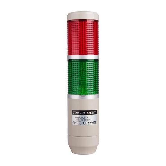 MT5C2BL-RG - Menics - Stackable Tower Lighting, Beacons, and Components