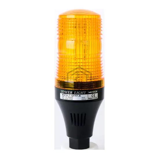 MS70LT-PF00-Y - Menics - Stackable Tower Lighting, Beacons, and Components