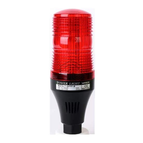 MS70S-P10-R - Menics - Stackable Tower Lighting, Beacons, and Components