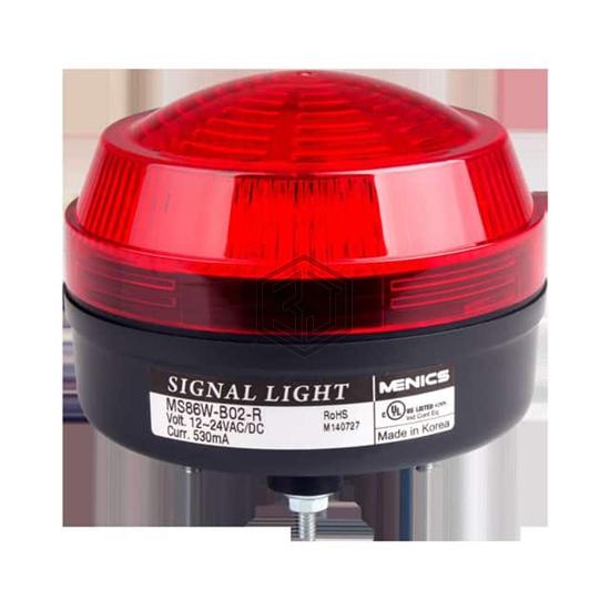 MS86W-B02-R - Menics - Stackable Tower Lighting, Beacons, and Components