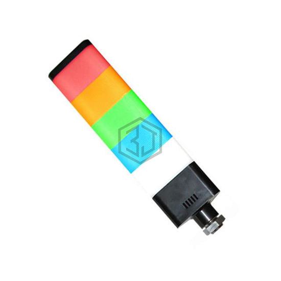 JT028-RYGBC-CD - Mallory Sonalert Products Inc. - Stackable Tower Lighting, Beacons, and Components