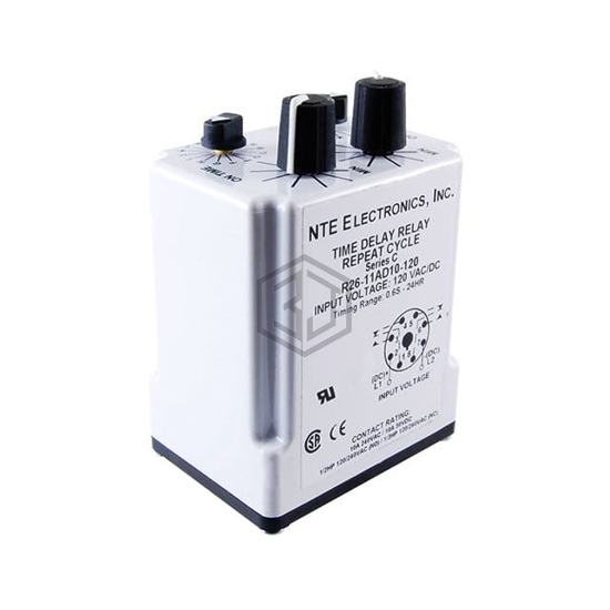 R26-11AD10-24 - NTE Electronics, Inc - Time Delay Relays