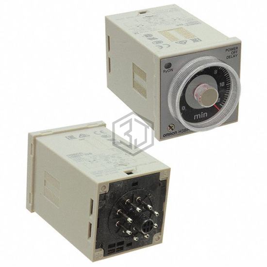 H3BH-N8 220 VAC M - Omron Automation and Safety - Time Delay Relays