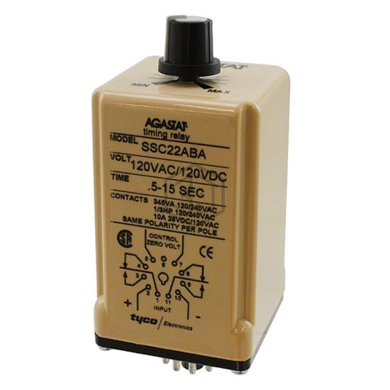 SSC22ABA - TE Connectivity Aerospace, Defense and Marine - Time Delay Relays