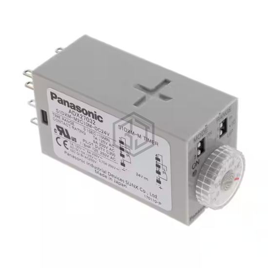 S1DXM-M2C10M-DC24V - Panasonic Industrial Automation Sales - Time Delay Relays