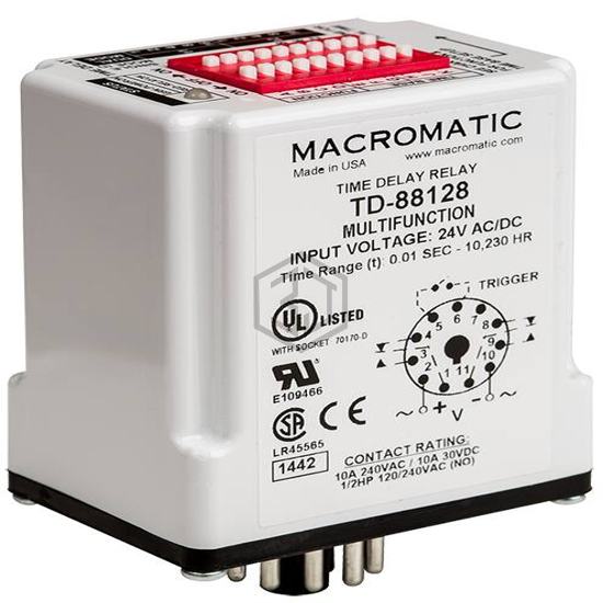 TD-88122 - Macromatic Industrial Controls - Time Delay Relays